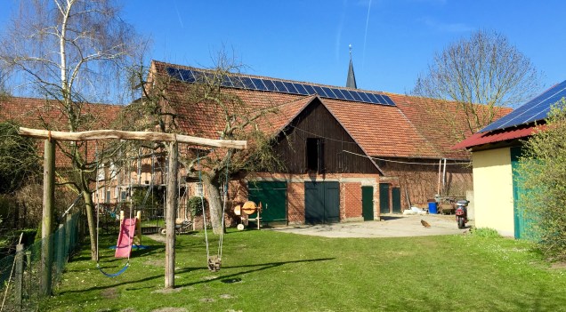 Groot voordeel ten opzichte van een stellplatz: een speeltuin!