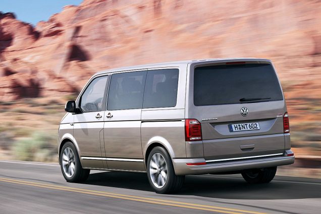 Volkswagen T6 Multivan-zijaanzicht